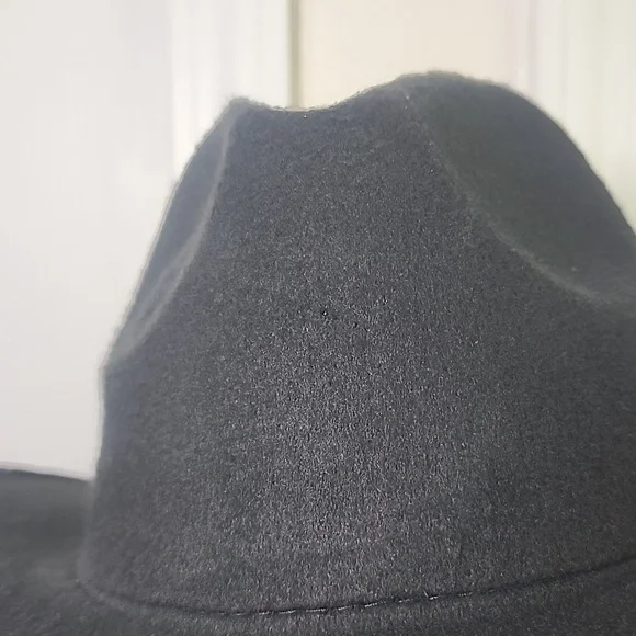 Akira Black Rhinestone Drip Cowgirl Hat O/S - Picture 8 of 8